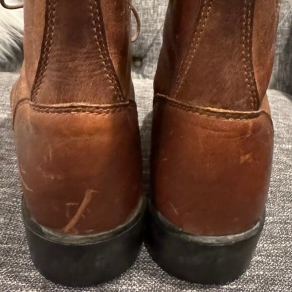 Ariat Heritage Lacer II Women’s Size 8 Brown Leather Western Boots Tassle Great - Picture 9 of 9